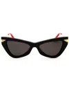 Diff Eyewear Cat-eye Sunglasses In Black  / Grey