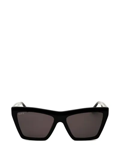 Diff Eyewear Vivi Cat-eye Sunglasses In Black