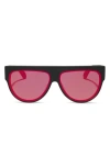 Diff Georgie 58mm Gradient Shield Sunglasses In Multi