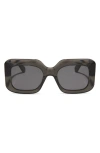 DIFF GIADA 52MM POLARIZED SQUARE SUNGLASSES