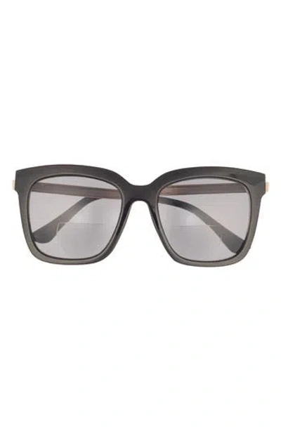 Diff Hailey 54mm Gradient Square Sunglasses In Pink