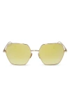 Diff Harlowe 55mm Square Sunglasses