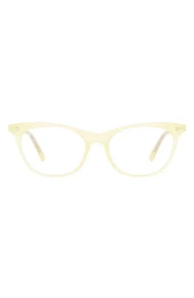 Diff Jade 51mm Blue Light Blocking Cat Eye Glasses In Multi