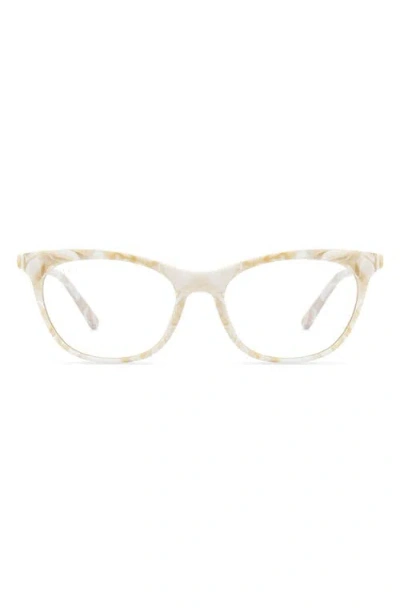 Diff Jade 51mm Blue Light Blocking Cat Eye Glasses In Multi