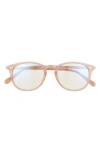Diff Jaxson 49mm Blue Light Blocking Glasses In Brown