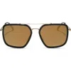 Diff Jesse Navigator Sunglasses In Brown