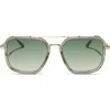 Diff Jordan 57mm Gradient Navigator Sunglasses