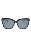 Diff Madison 63mm Oversize Square Sunglasses In Blue
