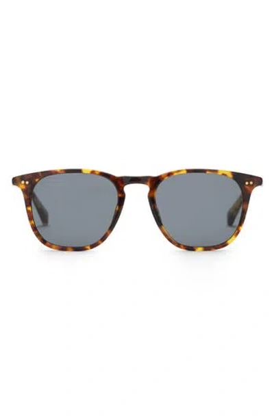 Diff Maxwell 49mm Polarized Round Lens Sunglasses