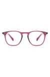 Diff Maxwell 49mm Small Round Optical Glasses In Umbria Crystal/clear