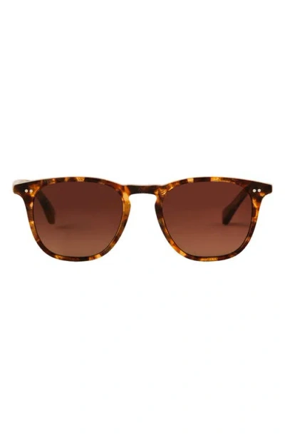 Diff Maxwell 51mm Polarized Square Sunglasses