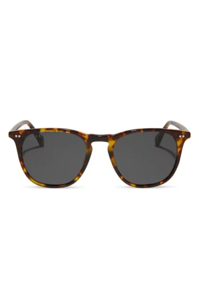 Diff Maxwell Xl 52mm Polarized Square Sunglasses