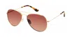 Diff Men's Sdfcruz Sunglasses In Brushed Gold In Brown
