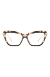 Diff Mila 54mm Cat Eye Optical Glasses