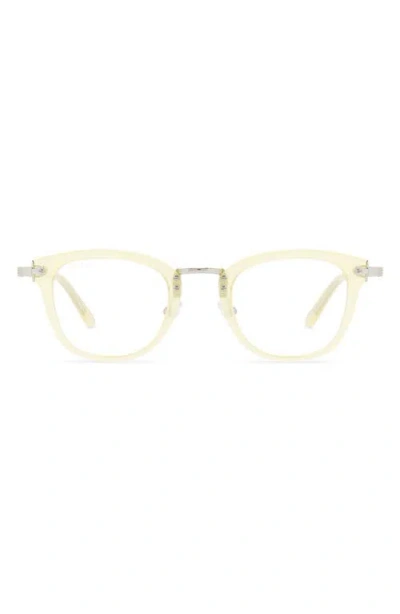 Diff Rue 46mm Cat Eye Optical Glasses In Yellow