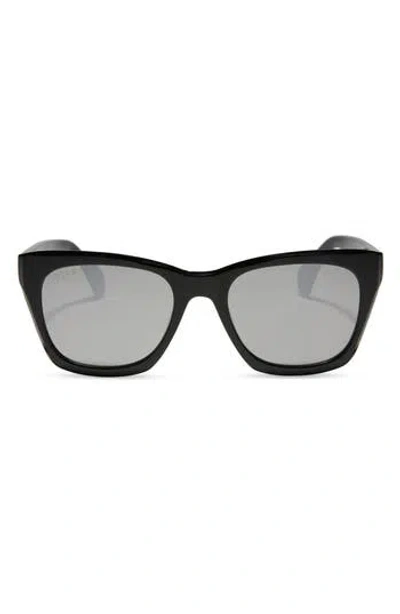 Diff Sean 51mm Square Sunglasses In Black