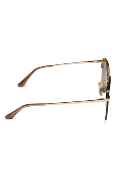 Diff Sloane 54mm Square Sunglasses In Brown