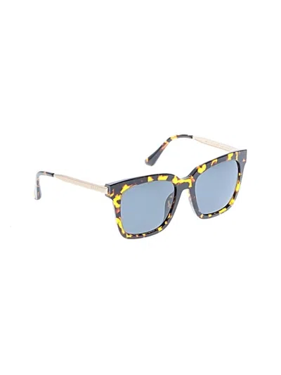 Pre-owned Diff Sunglasses In Brown