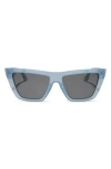Diff Winona Square Sunglasses In Blue