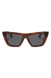 Diff Winona Square Sunglasses In Brown