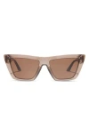 Diff Winona Square Sunglasses In Brown