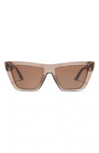 Diff Winona Square Sunglasses In Brown
