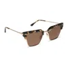 Diff Women's Capri Sunglasses In Espresso Tortoise + Brown In Brown