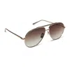 Diff Women's Denver Sunglasses In Gold In Black