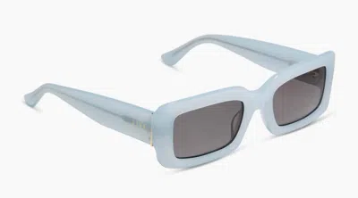 Diff Women's Indy Sunglasses In Blue Dust+grey In Gray