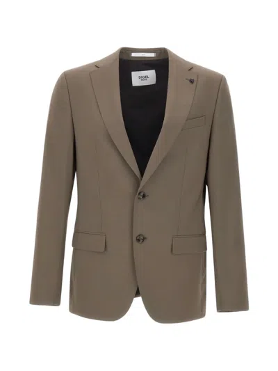 Digel Alesso Single-breasted Blazer In Green