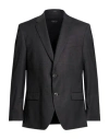 Digel Man Blazer Charcoal Size 42 Virgin Wool, Elastane In Gray