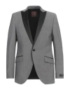 Digel Man Blazer Grey Size 44 Virgin Wool, Mohair Wool, Elastane