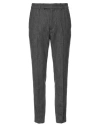 Digel Man Pants Charcoal Size 35 Wool, Polyester, Elastane In Grey
