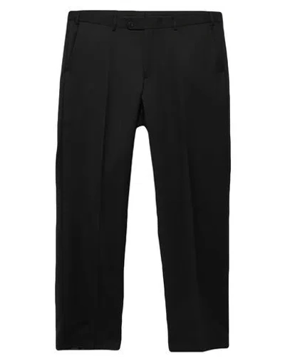 Digel Man Pants Midnight Blue Size 44 Virgin Wool In Black