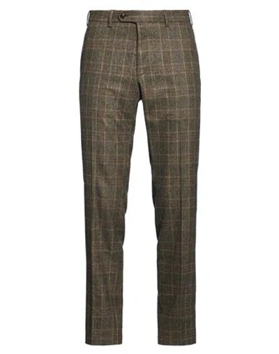 Digel Man Pants Military Green Size 42 Wool, Polyester, Viscose, Polyamide, Elastane