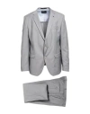 Digel Man Suit Light Grey Size 42 Polyester, Viscose, Elastane In Gray