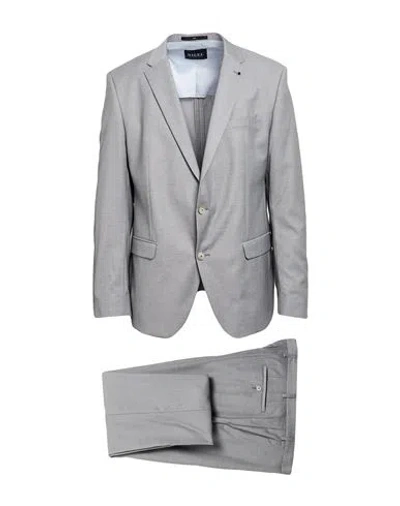 Digel Man Suit Light Grey Size 42 Polyester, Viscose, Elastane In Gray