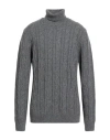 Digel Man Turtleneck Grey Size Xl Wool, Nylon
