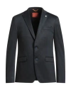 Digel Move Man Blazer Midnight Blue Size 44 Polyester, Viscose, Elastane In Blue