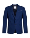 Digel Move Man Blazer Navy Size 42 Polyester, Viscose, Elastane In Blue