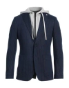 Digel Move Man Jacket Navy Size 38 Polyester, Viscose, Elastane In Navy Blue