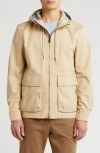 Digel Pinto Hooded Raincoat In Beige