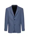 Digel Single-breasted Blazer In Blue