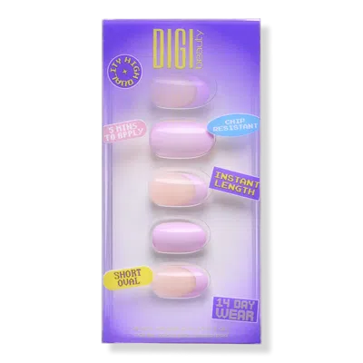 Digi Beauty Purple People Press-on Nails
