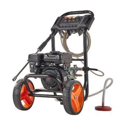Digiitool Gas Pressure Washer 2900 Psi And 1.85 Max Gpm, Upgrade Aluminum Pump With Spray Device And Wand, 4 N In Black