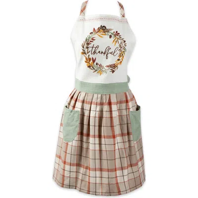 Dii Autumn Cotton Skirt Apron In Multi