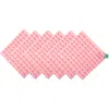 Dii Bermuda Triangles Napkin Set/6 In Bermuda Pink