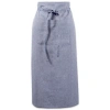 Dii Bistro Chambray Apron Blue In Blue