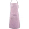 Dii Chambray Chef Apron Rose In Pink