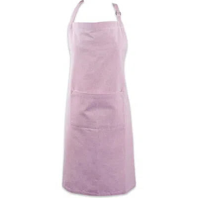Dii Chambray Chef Apron Rose In Pink